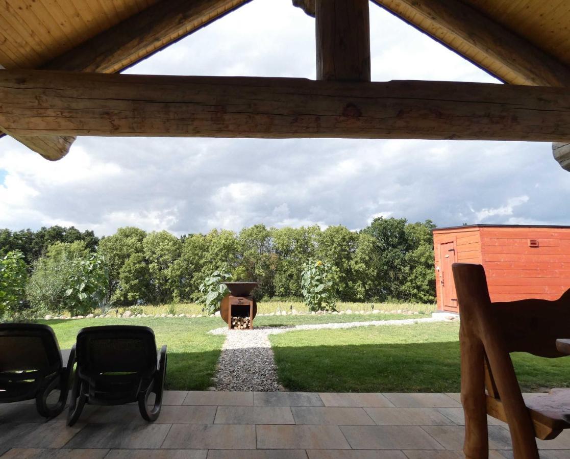 Naturstammhaus Tollensesee Groß Nemerow Eksteriør billede
