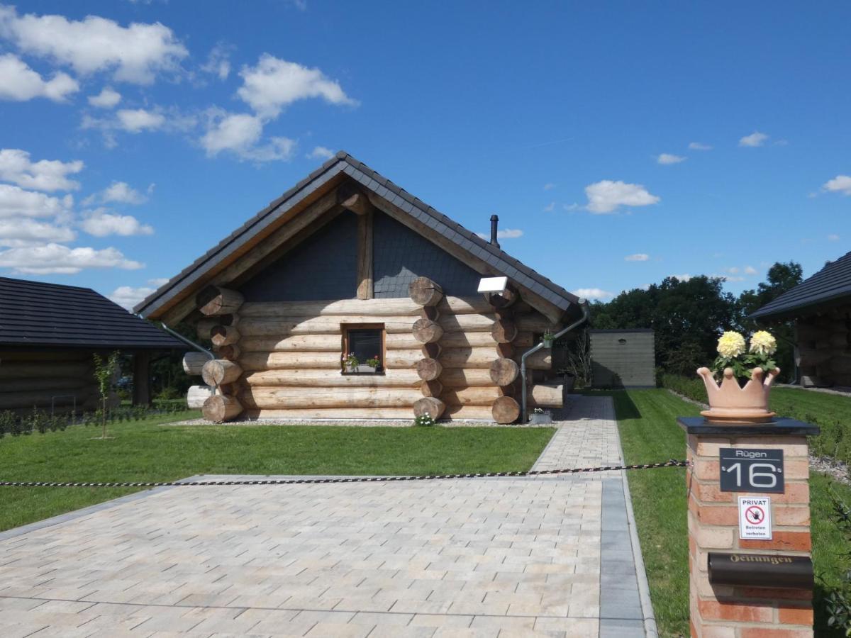 Naturstammhaus Tollensesee Groß Nemerow Eksteriør billede
